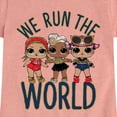 thumbnail image 3 of LOL Surprise! Dolls - Grrrls Run the World - Toddler & Youth Girls Short Sleeve Graphic T-Shirt, 3 of 5
