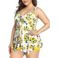 thumbnail image 4 of Mycity® Traje De Baño De Dos Piezas Talla Grande Para Mujer, 4 of 5