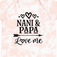 thumbnail image 4 of Inktastic Nani and Papa Love Me Boys or Girls Baby Bodysuit, 4 of 5