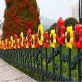 thumbnail image 4 of Decorative Garden Fence Reusable Plastic Waterproof Fencing Border Panel for Outdoor, 4 of 10