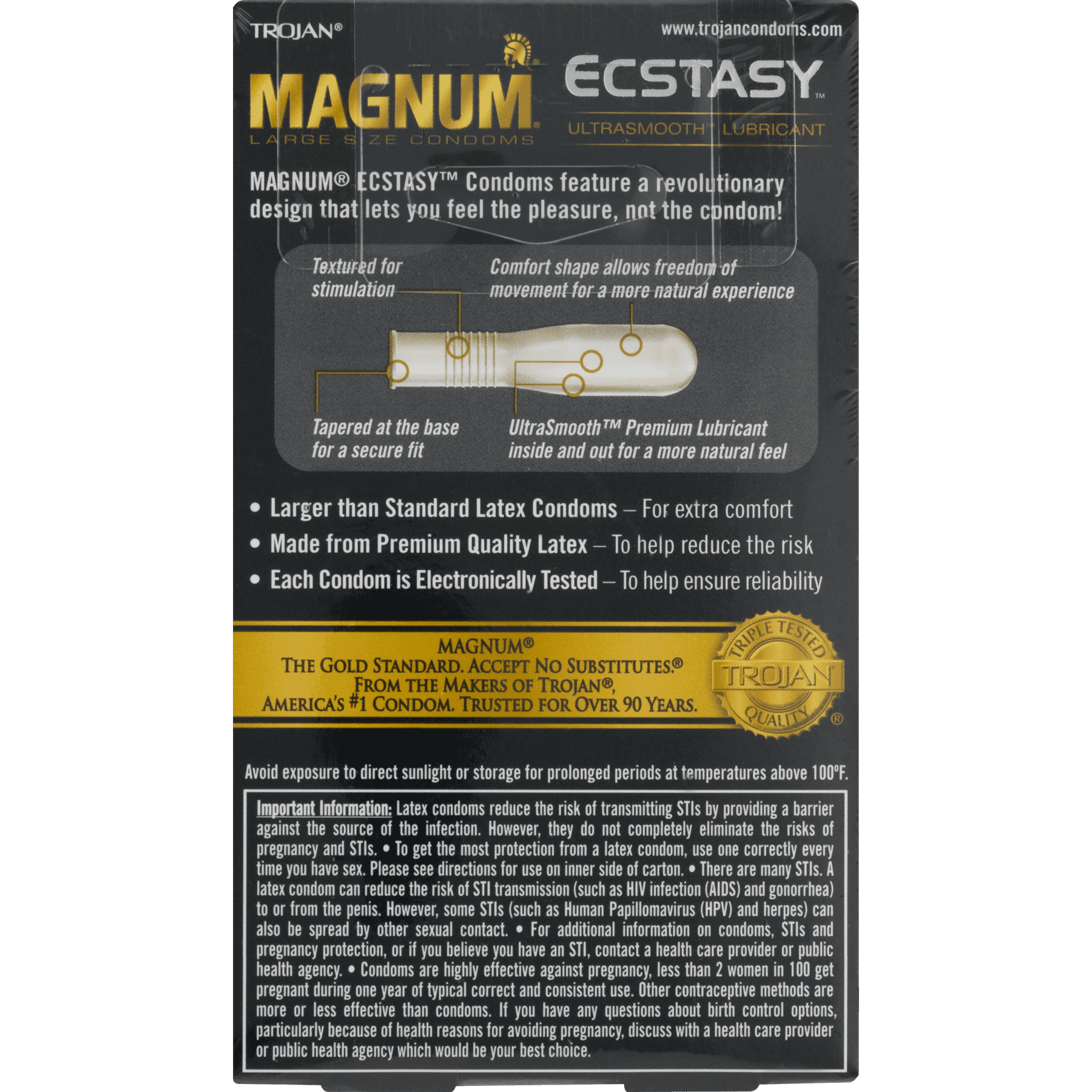 trojan magnum ecstacy condoms Trojan magnum ecstacy condoms