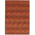 thumbnail image 1 of Tapis Luribaft Gabbeh Riz Rouge Laine 4'7" x 6'7", 1 of 4