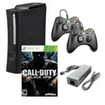 thumbnail image 1 of Microsoft Xbox 360 Elite Game Console with Two Retrofam Controllers and Call of Duty Black Ops (Refurbished), 1 of 5