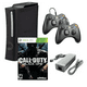 thumbnail image 1 of Microsoft Xbox 360 Elite Game Console with Two Retrofam Controllers and Call of Duty Black Ops (Refurbished), 1 of 5
