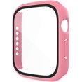thumbnail image 3 of [2 Pack] IBAOLEA Compatible with IBAOLEA Watch 40mm Case, Full Coverage Bumper Protective Case with Screen Protector for Men Women iWatch Series 6/5/4/SE, Pink Pink 40mm, 3 of 6