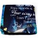 thumbnail image 4 of LHSHID Gifts for Daughter from Dad to My Daughter Blanket from Dad Adult Daughter Gifts for Birthday Christmas Father to Daughter Super Soft Cozy Flannel Throw Blanket 50x60in, 4 of 6