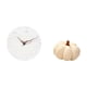 thumbnail image 5 of Reloj De Pared Calabaza Silenciosa Con Cojín Decorativo De Felpa Para Hogar, Cocina, Oficina, Estudio, Dormitorio, Sofá. Arte Colgante De Fácil Lectura., 5 of 8