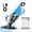 Blue, variant on Efurden Cordless Pool Vacuum, Handheld Pool Vacuum with Running Time up to 60-Minutes for Above Ground Pools, Spas and Hot Tubs, Yellow