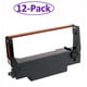 Star Micronics 12-Pack RC700BR Ruban d'Encre Noir/rouge Transfert Thermique pour Imprimante de la Série SP700 – image 1 sur 1