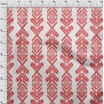 thumbnail image 4 of oneOone Tissu Flex Coton Rouge Aztech Diy Vêtements Tissu de Courtepointe Tissu Imprimé au Mètre 40 Pouces de Large, 4 of 4