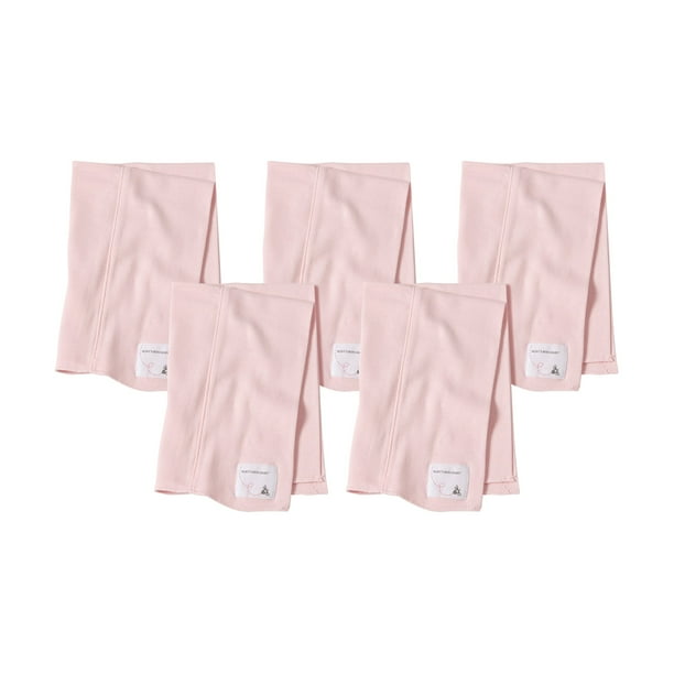 Burt's Bees Baby Organic Burp Cloths, Blossom, 5 Ct