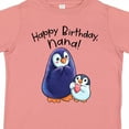 thumbnail image 4 of Inktastic Happy Birthday, Nana Cute Penguins Boys or Girls Toddler T-Shirt, 4 of 5