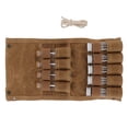 thumbnail image 4 of Bolsa Para Botellas De Especias, Resistente Al Desgarro, Multiusos, Ligera, Bolsa Para Botellas De Condimentos Para Acampar, Lona De Cera Húmeda Con 9 Botellas De Condimentos De, 4 of 7