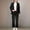 Black, variant on RTKFRFLM Girls 2-Piece Formal Suit Set Professional Blazer Jacket and Matching Trousers Outfit Elegant High Quality Clothes for School Wedding and Party Performance Wear