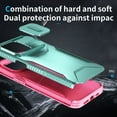 thumbnail image 5 of Dteck Case for iPhone 14 Pro,Shockproof TPU+PC Armor Case Slide Lens Protection Cover for iPhone 14 Pro,Green, 5 of 7