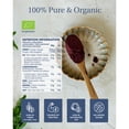 thumbnail image 6 of LOOV Organic Blackcurrant Powder (Pomace), 100 G, Made from Berry Skins & Seeds, No Added Sugar, Grown in Northern Europe, 6 of 7