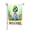 Color 10, variant on AmhNF Raccoons With Scarves And Snowman Winter Scene Garden Flag For Home Outdoor Garden Yard Decor 12x18 inch