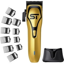 Supreme Trimmer Darkstar 72 Clipper with Magnetic Vector Motor | 180 Min Run Time, 9000 RPM Barber Hair Clipper | Low Noise, Professional Clipper DLC Blades | STC72