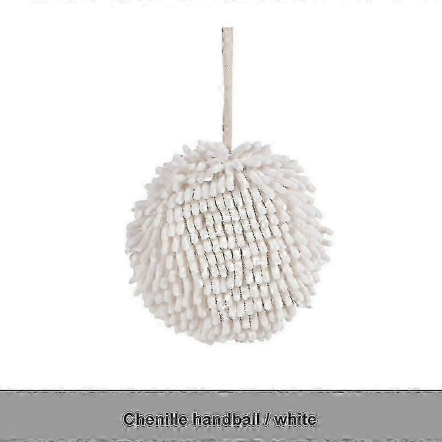 Quick Dry Bathroom Chenille Hand Towel Soft Absorbent Pom Towel Kitchen Microfiber