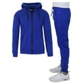 thumbnail image 2 of Men's Fleece-Lined Moto Hoodie & Jogger 2-Piece Set (Sizes, S-3XL), 2 of 3