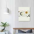 thumbnail image 4 of ONETECH Mystical Wall Art, Star And Moon Art, Star And Moon Poster, Tarot Moon Poster, Astrology Wall Decor, Sun Moon And Star Aesthetic Bohemian Wall Art, Celestial Home Decor, Framed Ready To Hang, 4 of 5