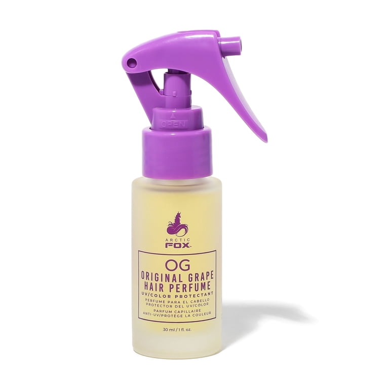 Arctic Fox OG Hair Perfume, Vegan, Grape Scent, UV and Color