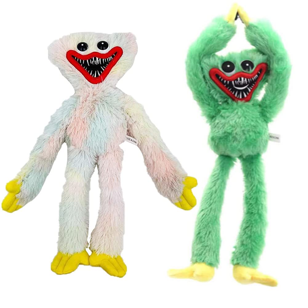 Dicoly 2pcs 40cm Puppy Playtime Huggy Huggy Plush Toy, Sausage Mouth