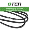 thumbnail image 3 of 8TEN Deck Belt for MTD LT 165 754-0440 954-0440 46 inch 810-CBL2374T, 3 of 4