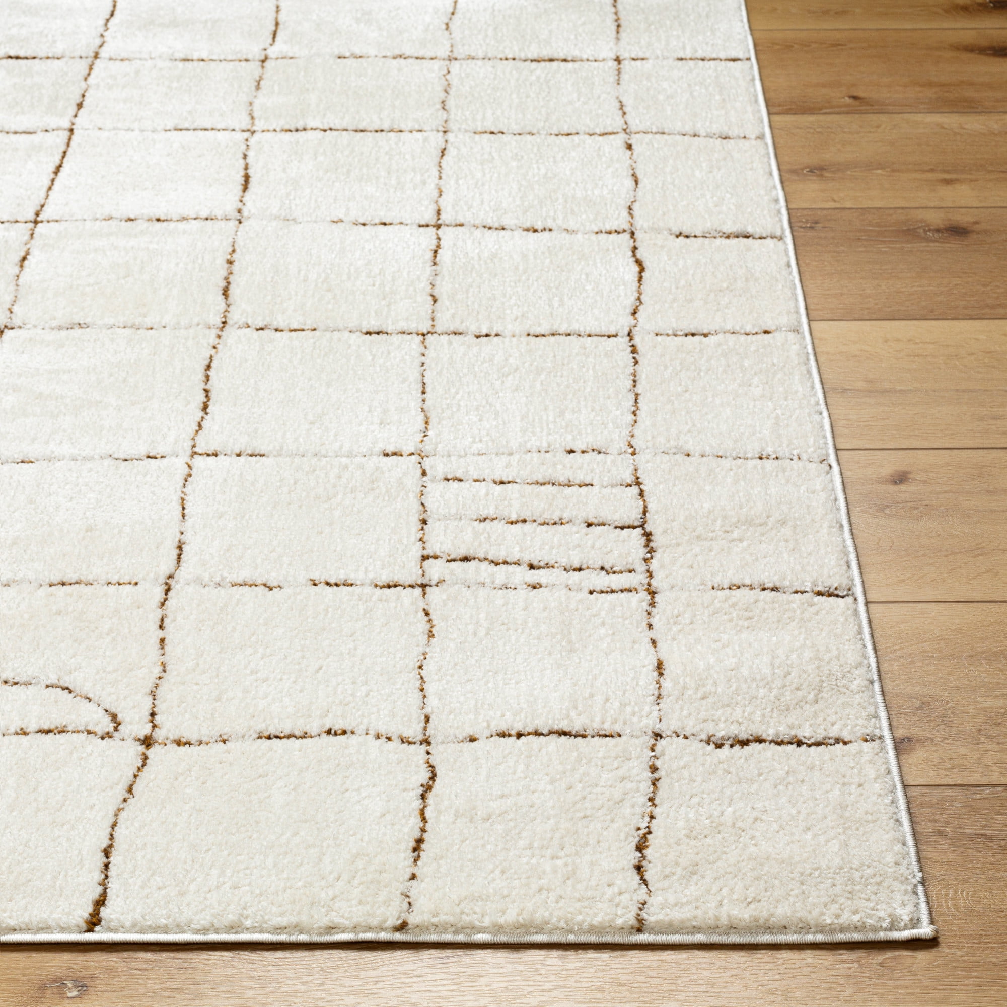 Artistic Weavers Freud Geometric Runner Area Rug, Orange ,2'7" x 7'3"