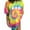 Green womens tops summer, variant on USSUMA Short Sleeve Womens Blouses and Tops Dressy Tie Dye Plus Womens Tops Casual Vintage Oversized Floral Graphic T-Shirts Shirt for Women Trendy Crewneck Tunic Plus Size