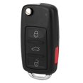 thumbnail image 4 of + 1 botones plegable Flip Car Key Fob Case Shell cubierta accesorios de repuesto, 4 of 8