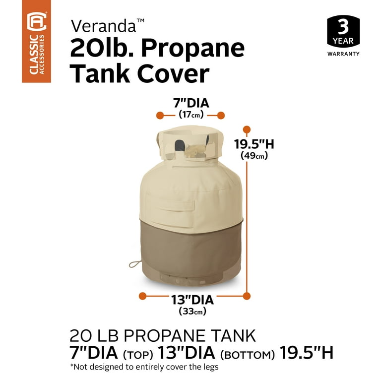Classic Accessories Veranda™ 20lb. Propane Tank Cover