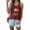 Wine, variant on vigerkar Vintage Mandala Graphic Tank Tops for Women Summer Beach Graphic Loose Tanks Vest USA Flag Vacation Racerback Tank Cami (Yellow, XL)