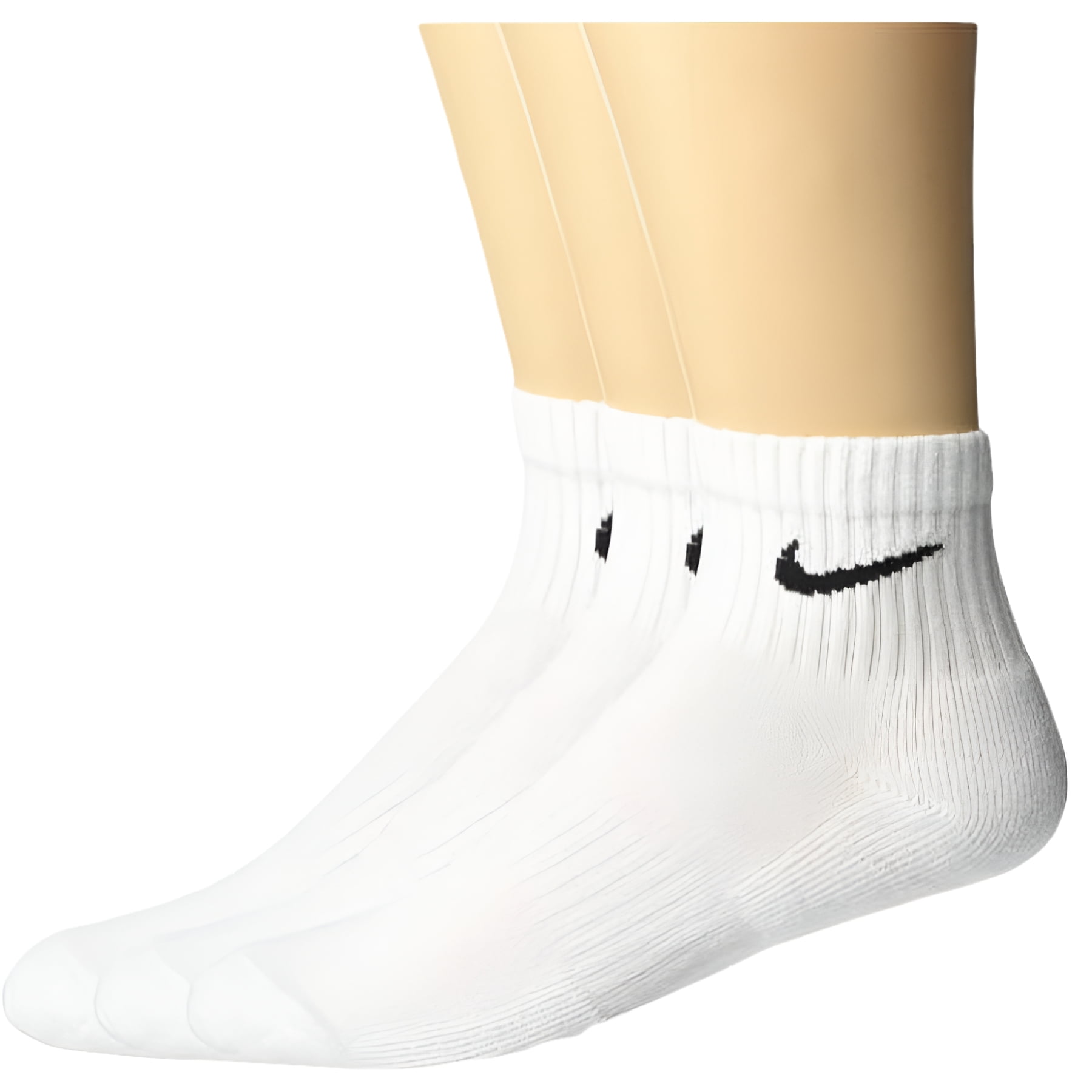 white nike socks women's ankle