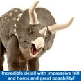 thumbnail image 3 of Jurassic World Triceratops Dinosaur Toy, Habitat Defender Figure, 3 of 5