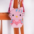 thumbnail image 4 of Ogi Mogi Toys Silicone Pink Cat Shoulder Bag, 4 of 6