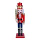 thumbnail image 4 of Cascanueces Marioneta Adorno de Regalo Coleccionable Escultura Tradicional para Temática Rojo, 4 of 7