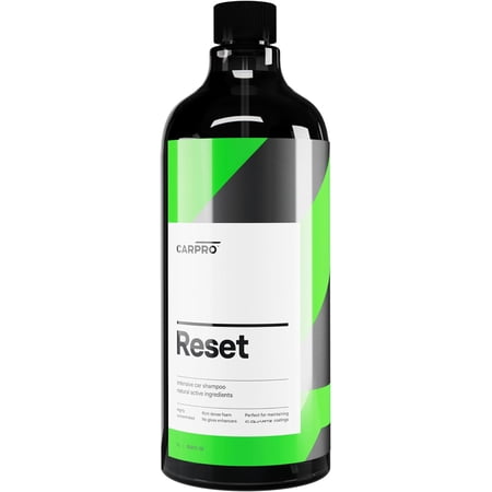 Reset - Intensive Car Wash Shampoo Perfect for Ceramic Coating & Nanotechnology Based Sealants and Coatings, pH-Neutral Liter (34oz)