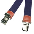 thumbnail image 3 of KAMBERFT Heavy Duty Navy Suspenders for Men with 4 Strong Metal Clips, 1.5 inch Wide, 3 of 4
