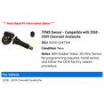 thumbnail image 2 of TPMS Sensor - Compatible with 2008 - 2009 Chevy Avalanche, 2 of 2