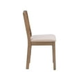 thumbnail image 5 of Linon Ervin Wood X-Back Set of Two Dining Chairs in Washed Gray, 5 of 17