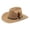 Z11-Khaki, variant on Shapeable Felt Cowboy Hat Cattleman Wide Brim Western Hat for Rodeo Daily