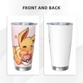 thumbnail image 3 of Eevee Insulated Tumbler Stainless Steel Coffee Mug Vacuum Double Wall Thermal Travel Cup 20 oz, 3 of 4