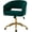 Green, variant on Westice Home Office Desk Chairs, Velvet Rolling Chair, Height Adjustable Swivel Vanity Chair, Ergonomic Chair for Study, Living Room Computer Room, Black