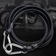 thumbnail image 2 of Riwesomey Cuerda negra resistente con ganchos - Cuerdas elásticas y fijaciones de varias longitudes fuertes y duraderas Accesorios para motos negro 2 metros, 2 of 6