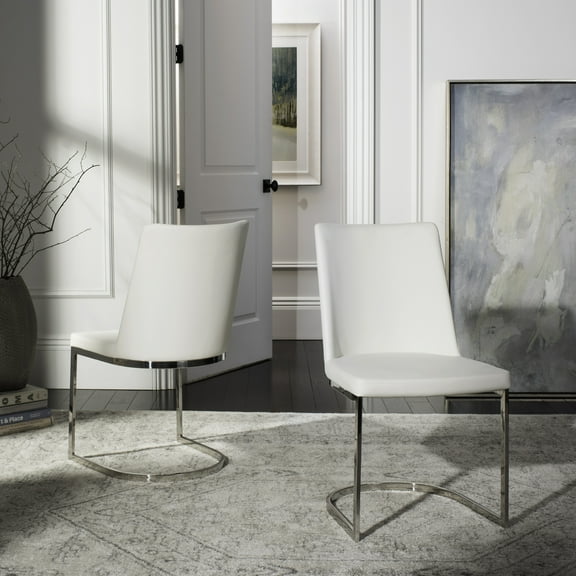 Safavieh Parkston 18''H Glam Upholstered Side Chair, Set of 2