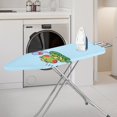 thumbnail image 2 of HELLHERO Elastic Edge Ironing Board Dustproof Cover 3 Fasteners Non-Slip 15x54 Inch Durable Frog Balloon, 2 of 6