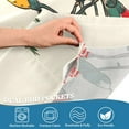 thumbnail image 5 of Yayeee Kitchen Curtains Tier Set of 2 Light Filtering 57"x24" Over Sink Window Panels, Christmas Light, 5 of 7