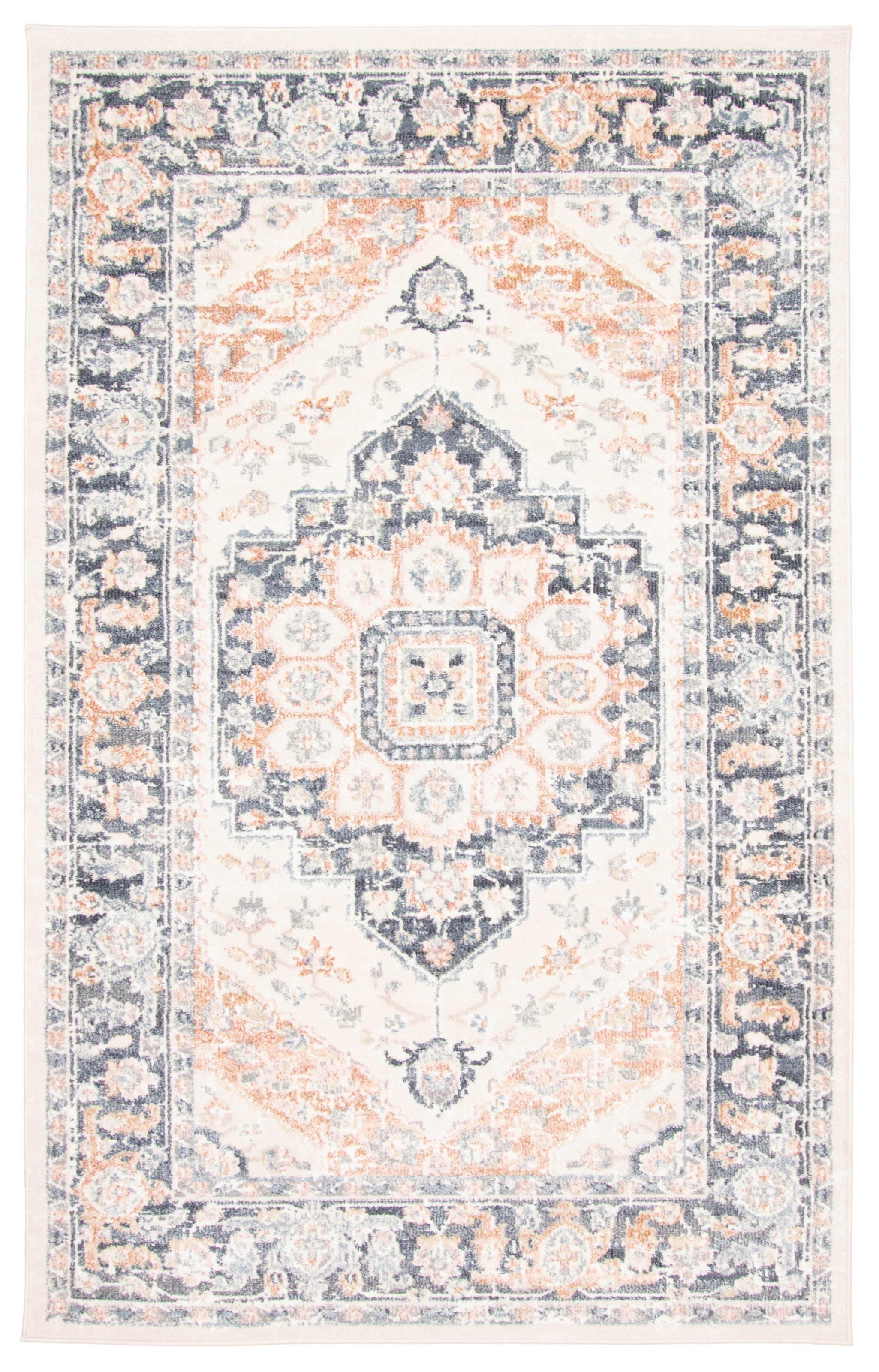 ECARPET Heriza Traditional Area Rug for Living Room, Bedroom, Dining Room, Entrance, Hallway and More.
