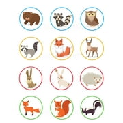 Forest Woodland Animal Edible Cupcake Toppers (12 Images)